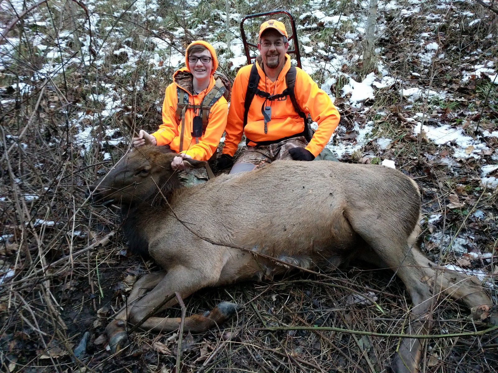 Barnes harvests elk